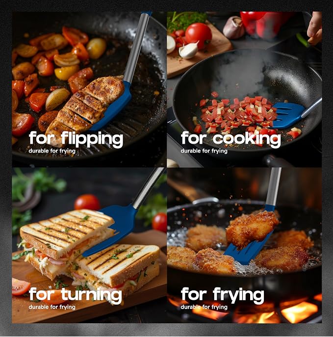 BakeRoyal Silicone Spatula Set - Image 3