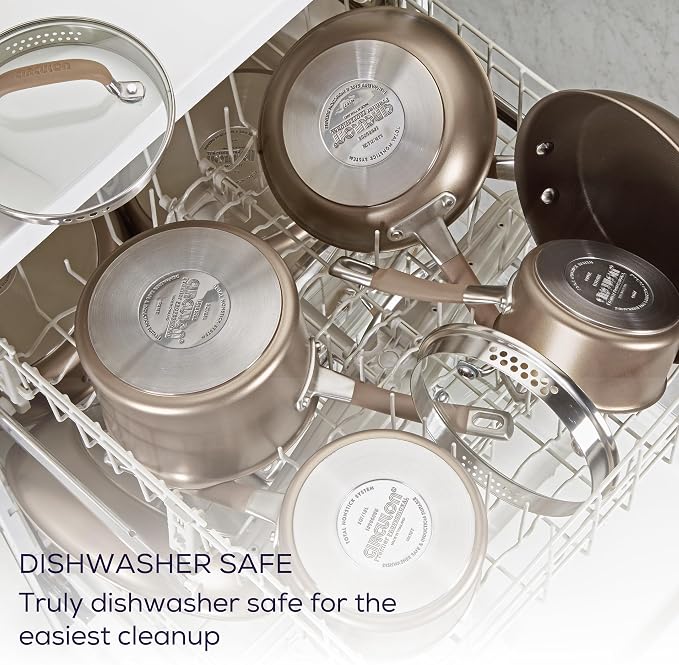 Circulon Premier Professional Hard Anodized Nonstick Cookware Induction Pots - Image 9