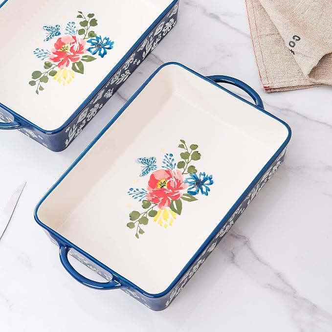 Wisenvoy Casserole Dish 9x13 Baking Pan Casserole Dishes - Image 4