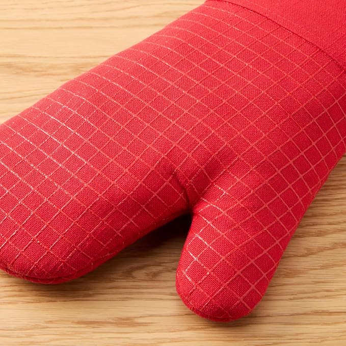 KITCHENAID Gourmet Series Gridlines Oven Mitts 2-Pack Set, Heat Resistant up to - Image 3
