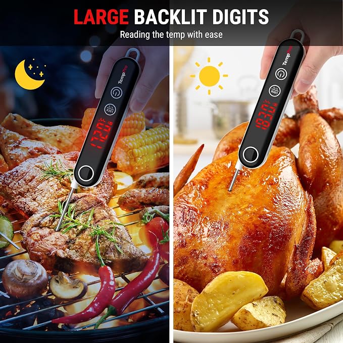 TempPro TP18 Instant Read Meat Thermometer Digital - Image 4
