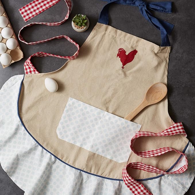 DII Women's Spring & Summer Apron Collection Adjustable, Two Large Pockets & - Image 6