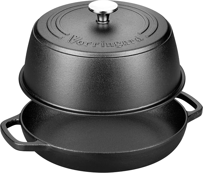 VORRINGARD Cast Iron Dutch Oven Pot - Image 4