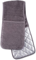 DII Basic Terry Collection 100% Cotton Quilted, Double Mitt by DII