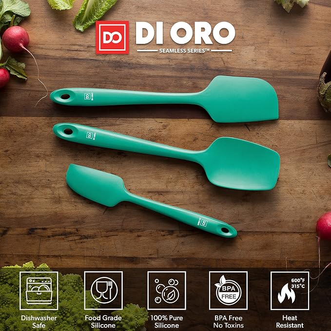 DI ORO Silicone Spatula Set - Image 3