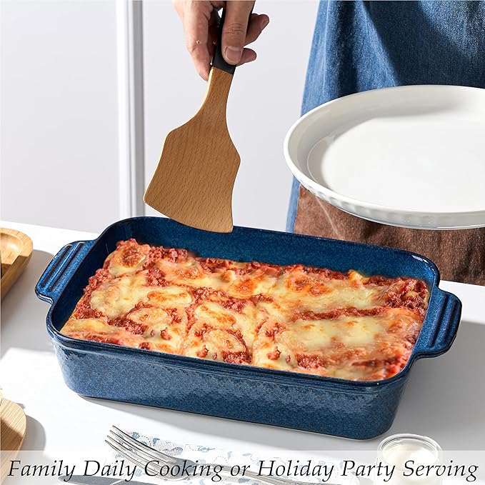 Ceramic Baking Dish Set of 3, Casserole Dishes - Image 3