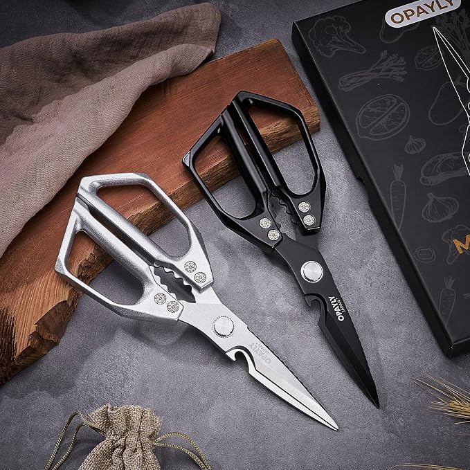 Kitchen Shears 2-Pack Heavy Duty All Purpose Stainless Steel Kitchen Shear Meat - Image 5