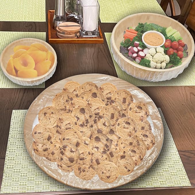 Culinary Elements Reusable Bowl Covers, Fits Larger Bowls and Platters - Image 2