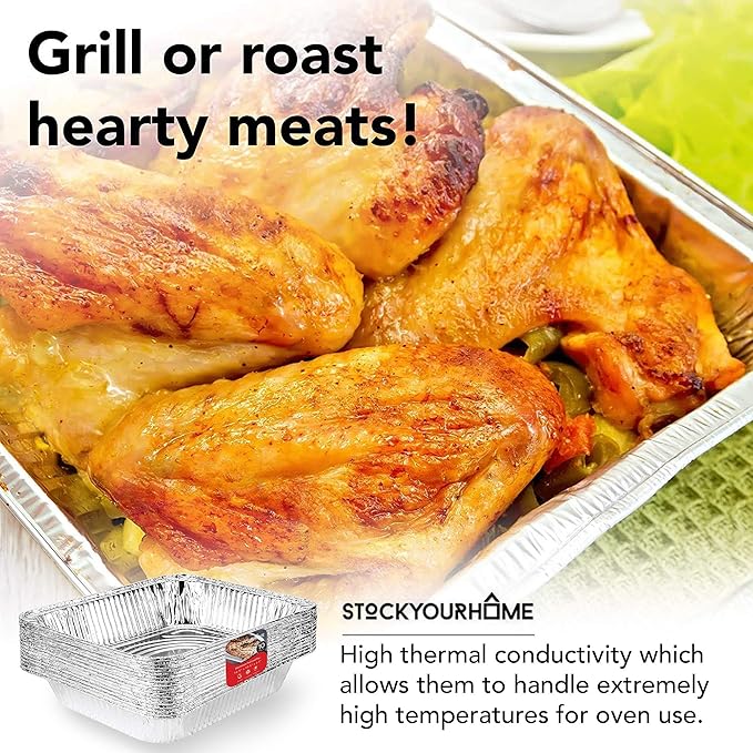 Stock Your Home 9x13 Aluminum Pans - Image 6