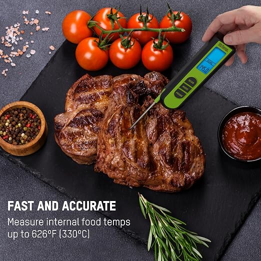 Taylor TruTemp Dual Instant Read Infrared Meat and Food Thermometer, Digital - Image 8