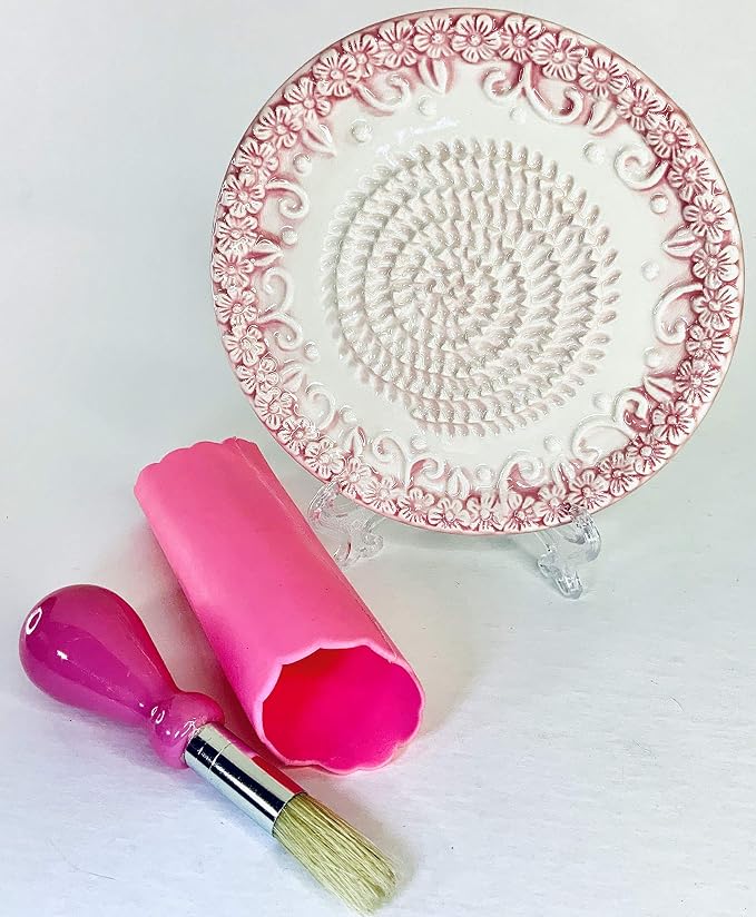 BonCera, All-in-one Premium Ceramic Garlic Grater Plate 4-Piece Set - Image 8