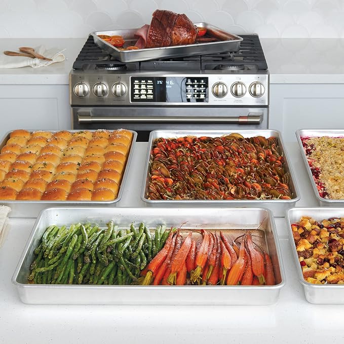 Nordic Ware Extra Large High-Sided Baking Pan, 21.1 x 15 x 2 inches, XL Big - Image 4