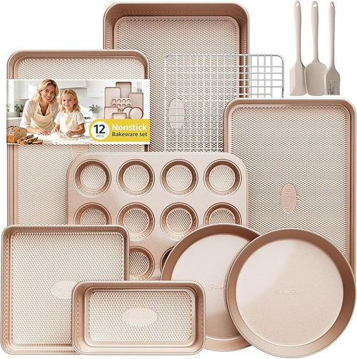 12-Piece Nonstick Bakeware Set by SlowSLog