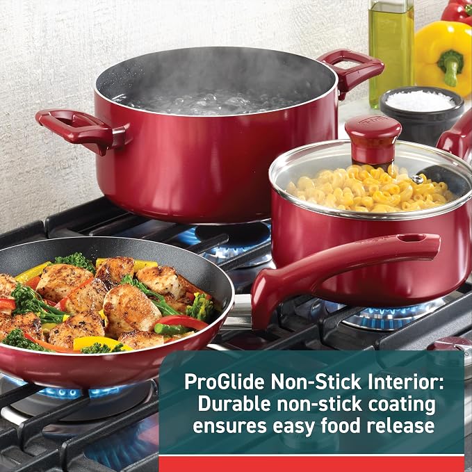 T-fal Essence, 20 Piece Non-Stick pots and pans Cookware Set - Image 2