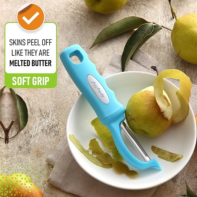 Spring Chef Premium Stainless Steel Vegetable Peeler - Image 4