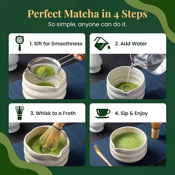 BARISTA EMPEROR® MATCHA WHISK SET PREMIUM 11pcs - Image 7