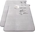2 Pack Extra Large Microfiber Dish Drying Mat, 30 x 24 Inch Super Absorbent by Baaxxango