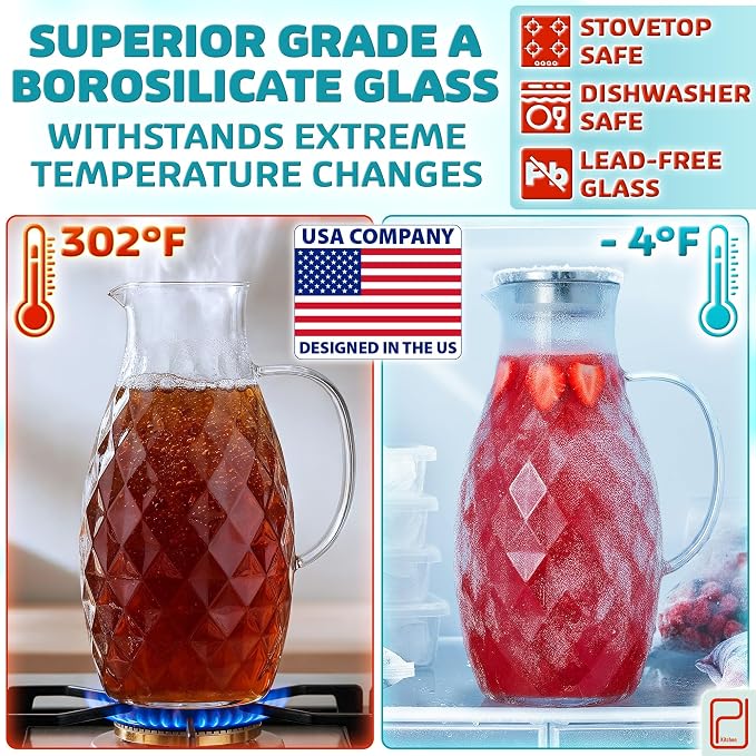 Premium Borosilicate Glass Pitcher - Image 3