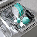 JASIWAY Dish Drying Rack in Sink, Expandable Stainless Steel Dish Drainers by JASIWAY