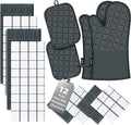 Oven Mitts Pot Holders Sets/Kitchen Towels and Dishcloths, Oven Gloves Kitchen by BSKSSK