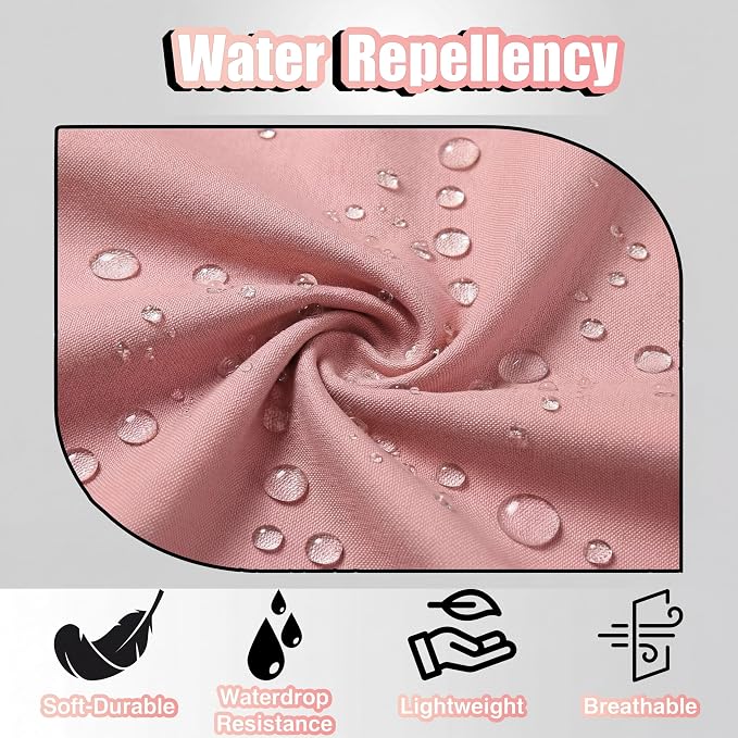 TOSHE Kitchen Apron Waterdrop Resistant Cotton Apron - Image 4