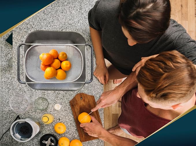 Over the Sink Colander for Kitchen - Image 7