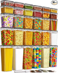 KEMETHY 30 PCS Airtight Food Storage Containers by KEMETHYFocusesonCreatingEfficientStorageProductswithQualityMaterials