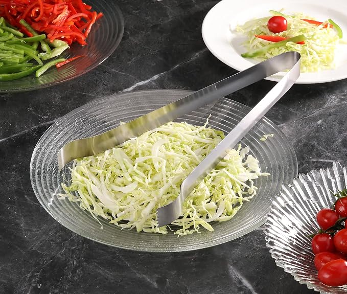 New Star Foodservice 42283 Restaurant-Grade Pom Tong, Stainless Steel, 12 inch - Image 4