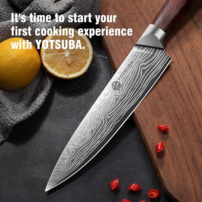 YOTSUBA 5 PCS Kitchen Knife Set, Professional Razor Sharp Japanese Knife Set - Image 4