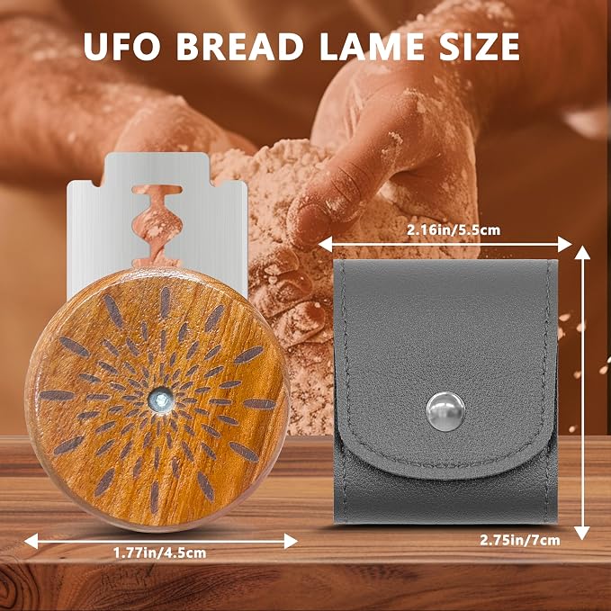 UFO Bread Lame Cutter for Homemade Sourdough, Bread Scorer Tool for Sourdough - Image 2