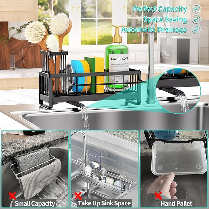 HapiRm Sponge Holder for Kitchen Sink - Image 5