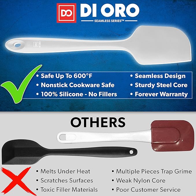 DI ORO Silicone Spatula Set - Image 2