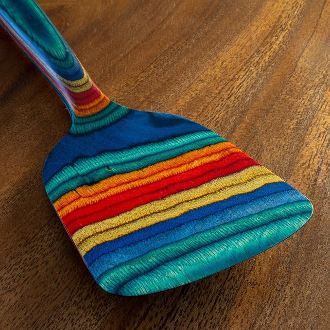Totally Bamboo Baltique Montego Bay Collection 12-1/2" Wooden Spatula, Ready - Image 5