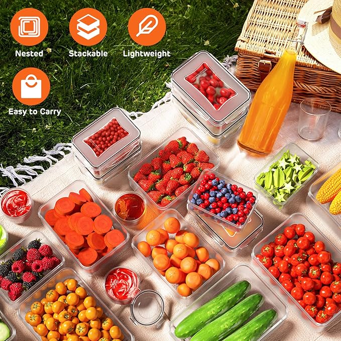 44 PCS Food Storage Container - Image 5