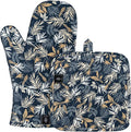 BONTHEE Oven Gloves Heat Resistant Potholder Set Oven Gloves by BONTHEE