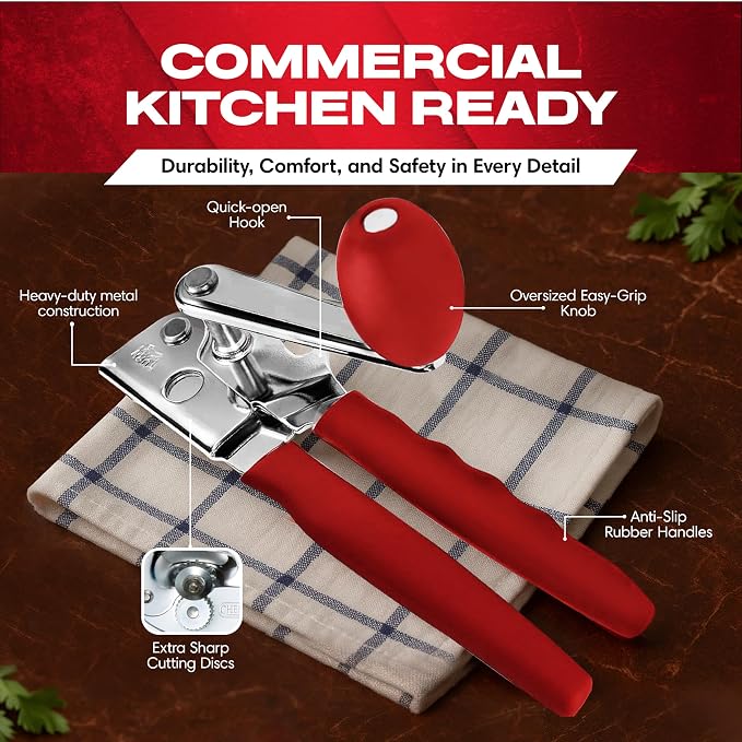 Chef Master Commercial Can Opener Heavy Duty - Image 3