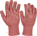 Grill Armor Oven Gloves with Fingers – 932°F Heat, Fire & Cut Resistant Mitts by GrillArmorGloves