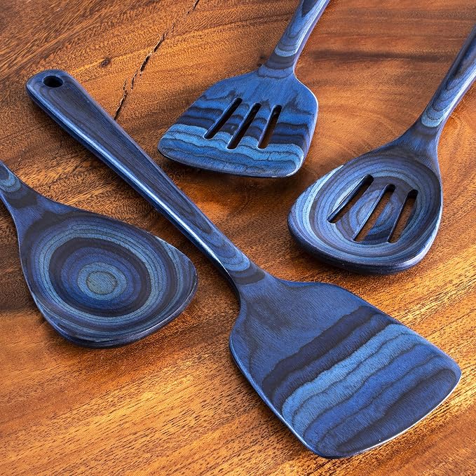 Totally Bamboo Baltique Malta Collection 4 Piece Cooking Utensil Set, Ready - Image 3