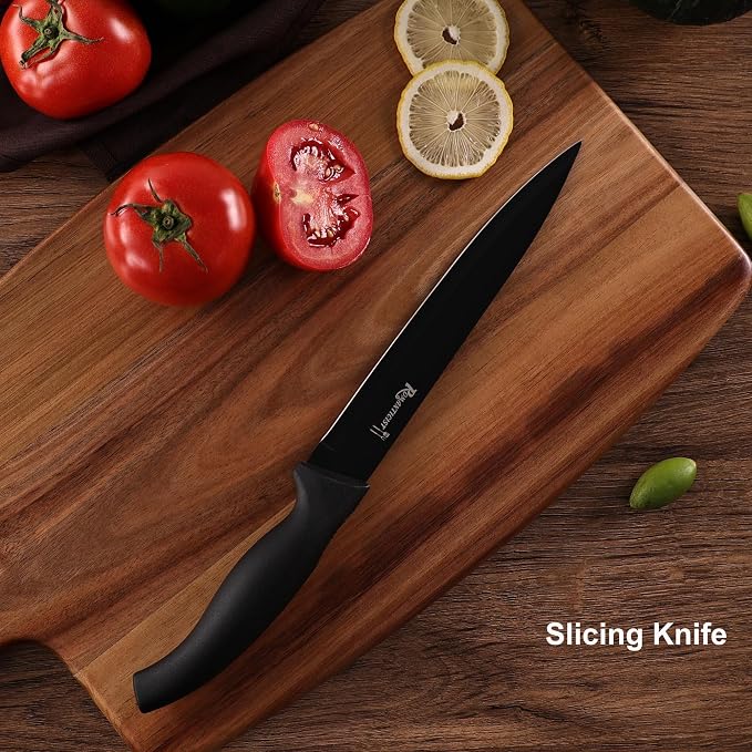 ROMANTICIST Knife Set, 10 Pieces Knife Block Set - Image 4