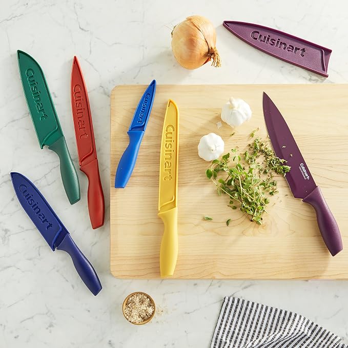 Cuisinart C55-12PCKSAM 12-Piece Ceramic Coated Stainless Steel Knives, Comes - Image 5