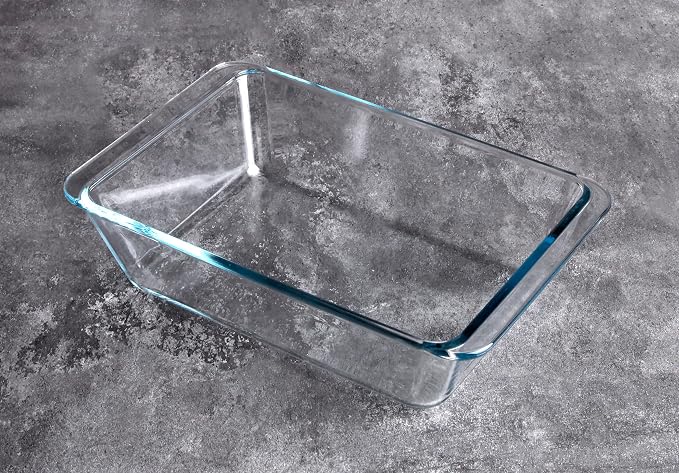 Deep Clear Glass Baking Dish, Rectangular Tempered Glass Baking Pan, The Larger - Image 4