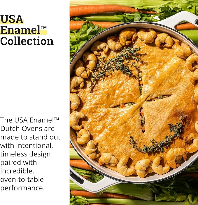 Lodge USA Enamel Dutch Oven 4.5 qt. - Image 5