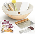 Superbaking Banneton Bread Proofing Basket, Sourdough Bread Baking Supplies by Superbaking