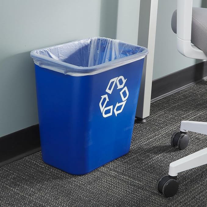 COASTWIDE Professional Plastic Indoor Recycling Wastebasket Without Lid - Image 4