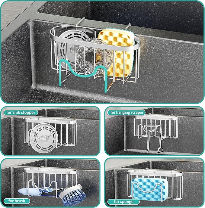 HapiRm Sponge Holder for Kitchen Sink - Image 2