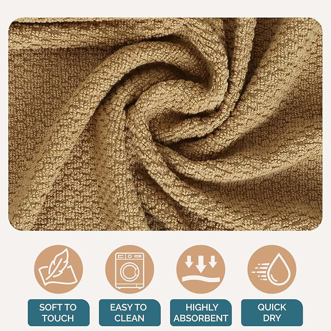 Casa Platino Kitchen Dish Cloths and Dish Towels, Soft and Stylish Helpers - Image 8