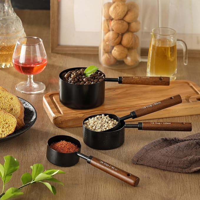 8PCS Measuring Cups and Spoons Set, DV Stainless Steel Measuring Cups - Image 6