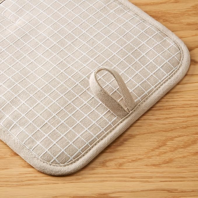 KITCHENAID Gourmet Series Gridlines Pot Holders 2-Pack Set, Heat Resistant up - Image 4
