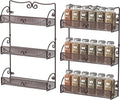 Deco Brothers 3 Tier Wall Mounted Spice Rack, 2 Pack by DecoBrothers