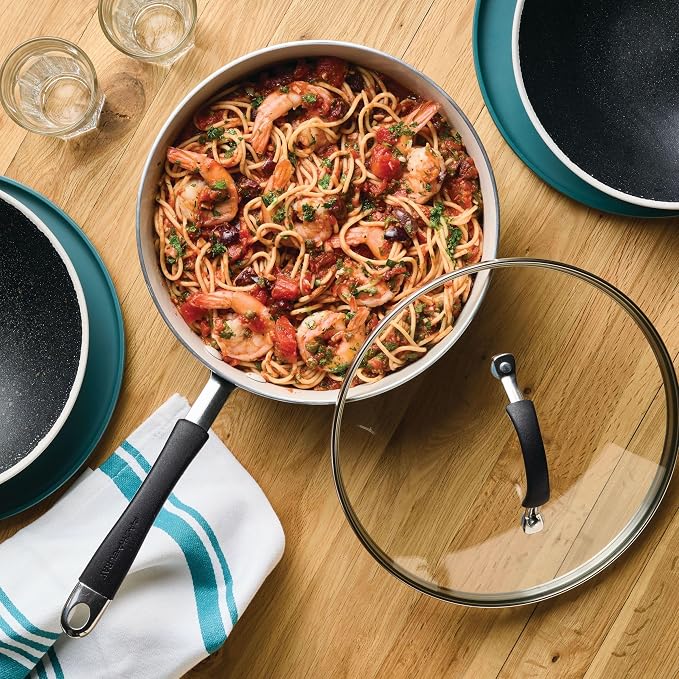 Rachael Ray Cucina Ceramic Nonstick Saute Pan - Image 8